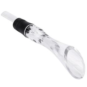 Wine Aerator Pourer Spout Decanter Spout Attachable In-Bottle Wine Drip Stopper (Option: Transparent) Wine Aerator Pourer Spout Decanter Spout Attachable In-Bottle Wine Drip Stopper (Option: Transparent)
